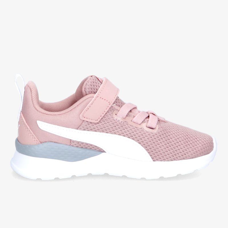 Sportlicher Sneaker in Rosa mit Klettverschluss und elastischer Schnürung für besten Tragekomfort.