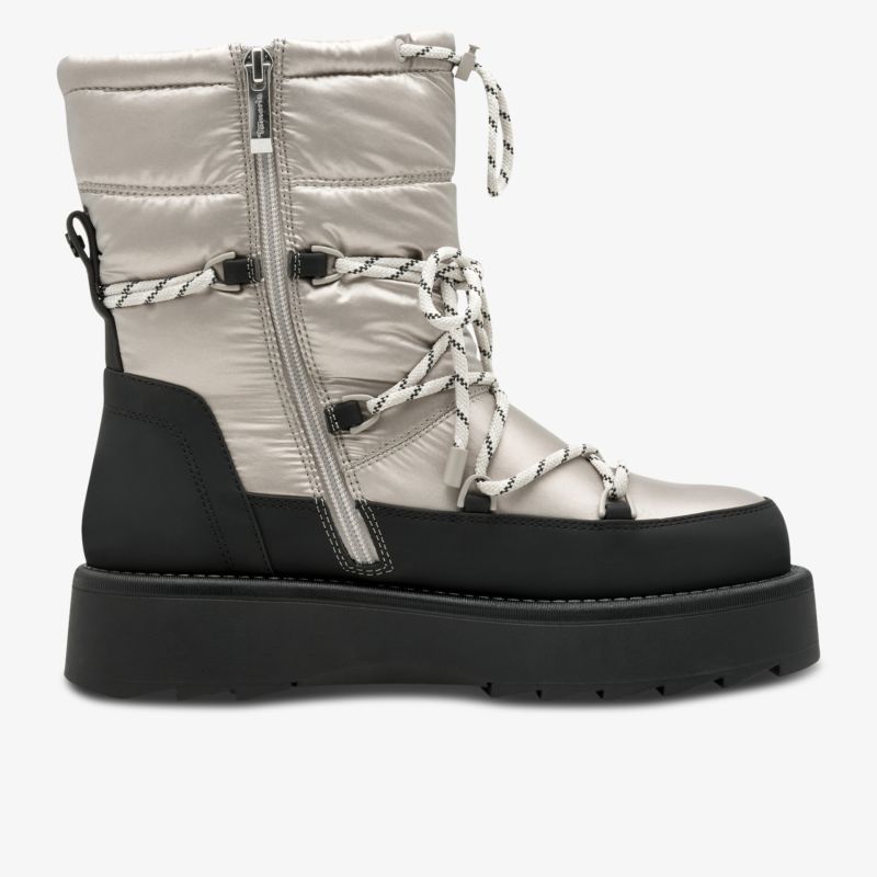 Robuster Winterstiefel mit wasserabweisendem Material, Reißverschluss und profilierter Sohle für optimalen Komfort