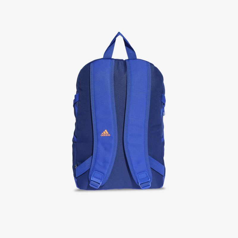 Komfortabler blauer Rucksack mit verstellbaren Trägern und großem Stauraum. Ideal für Alltag und Reisen.