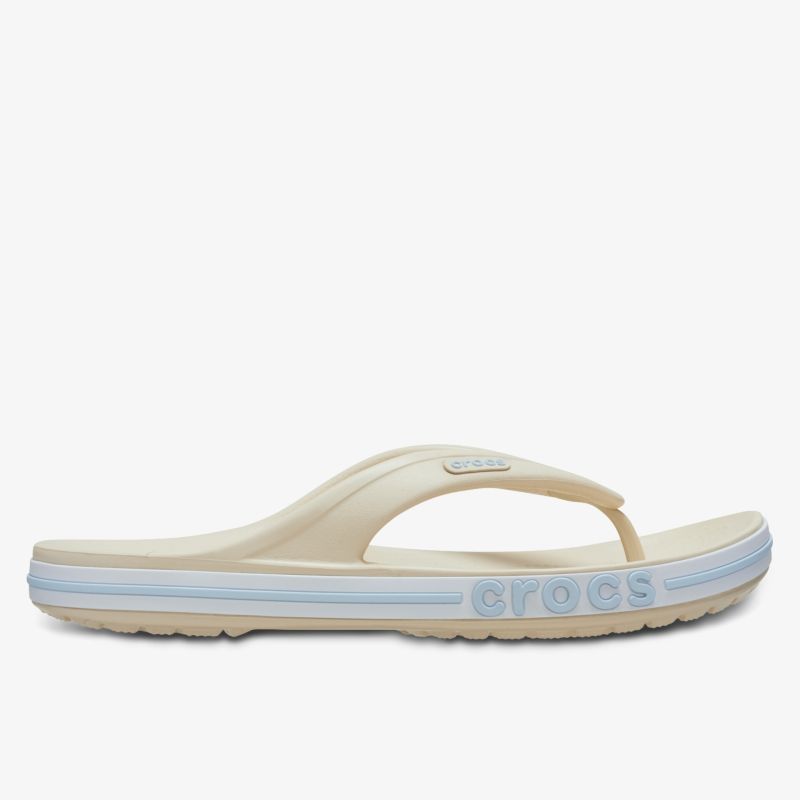 Leichte komfortable Flip-Flop Sandale mit weichem Fußbett und modischem Design in neutralen Farben