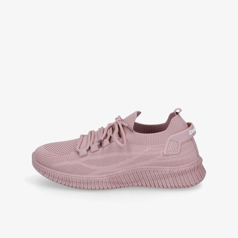 Leichter, atmungsaktiver Laufschuh in Rosa mit flexibler, rutschfester Sohle und bequemem Schnitt