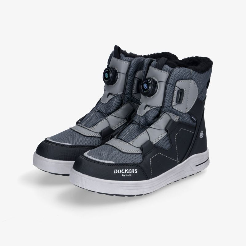 Stylische Outdoor-Boots mit bequemem Schnürsystem und rutschfester Sohle für optimalen Halt und Komfort.