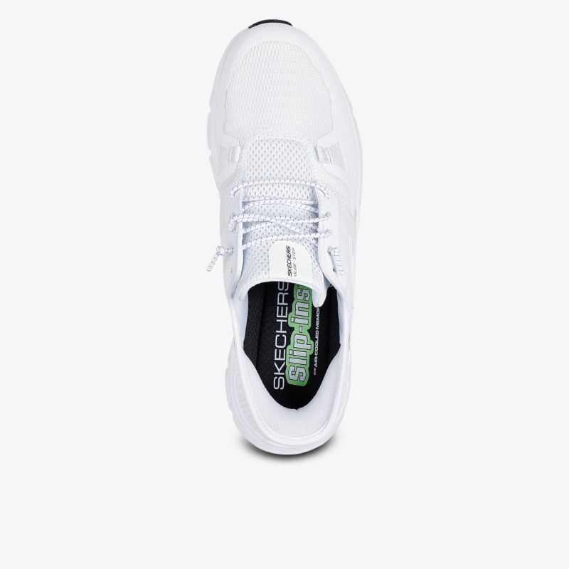 Weißer Schuh mit bequemer Passform und moderner Optik