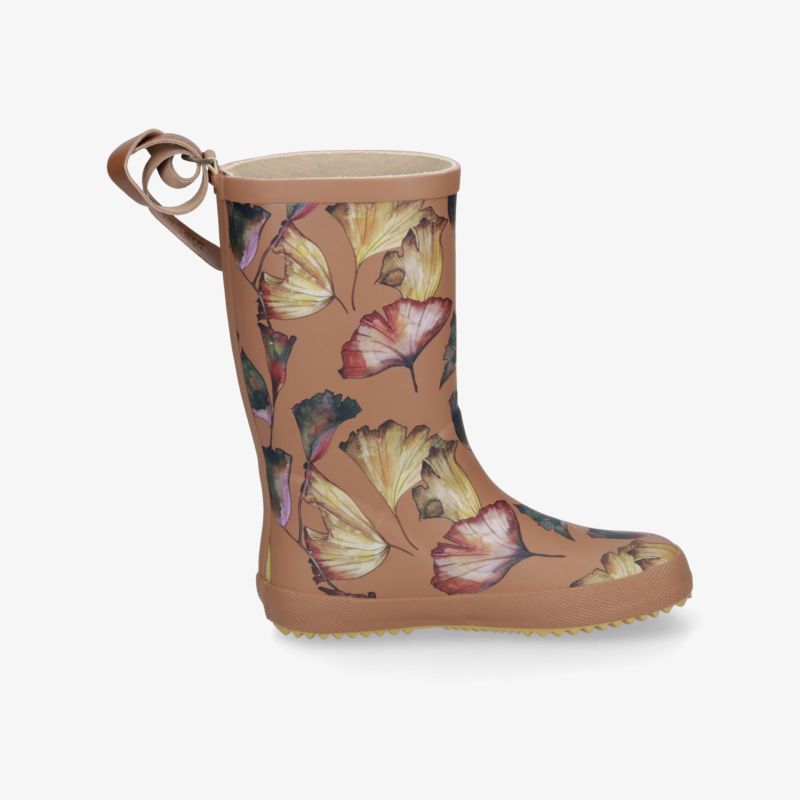 Wasserdichter Gummistiefel mit farbenfrohem Blumenmuster und rutschfester Sohle für zuverlässigen Schutz