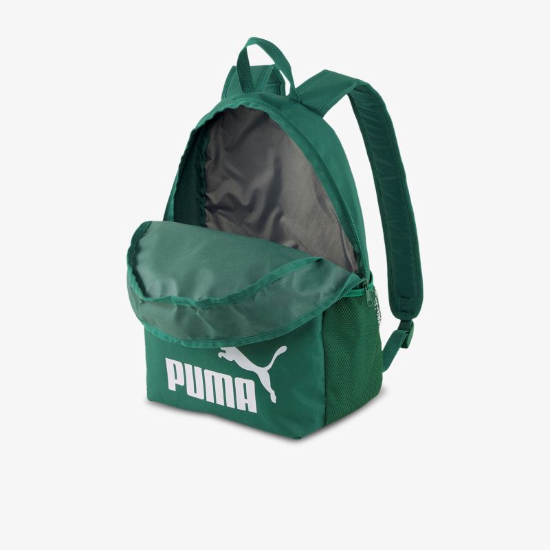 Grüner Rucksack mit geräumigem Hauptfach und verstellbaren Trägern, stilvoll und praktisch für den täglichen Gebrauch.