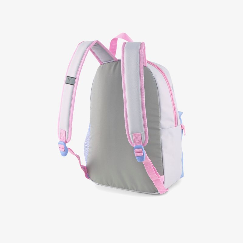Stylischer Rucksack mit verstellbaren Schultergurten und innovativem Design in sanften Farben.