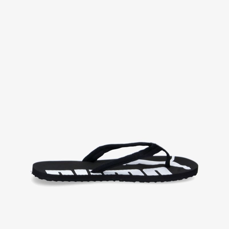 Bequeme schwarze Flip-Flops mit stilvollem Design und strapazierfähiger Sohle für optimalen Tragekomfort.
