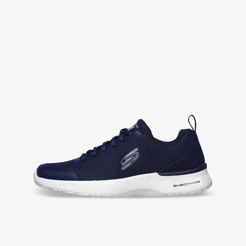 Moderner navy Sneaker mit weißer Sohle, ideal für sportliche Aktivitäten. Leichtes, atmungsaktives Design.