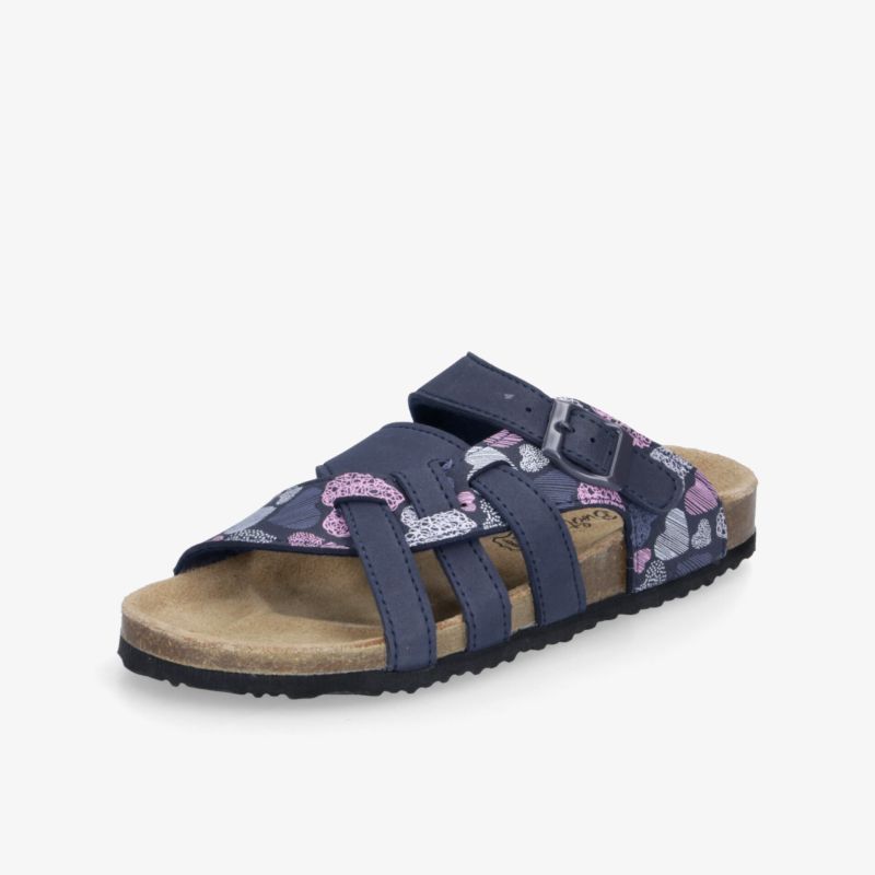 Bequeme Sandale mit verstellbarem Riemen, weichem Fußbett und stilvollem Blumenmuster für angenehmen Tragekomfort