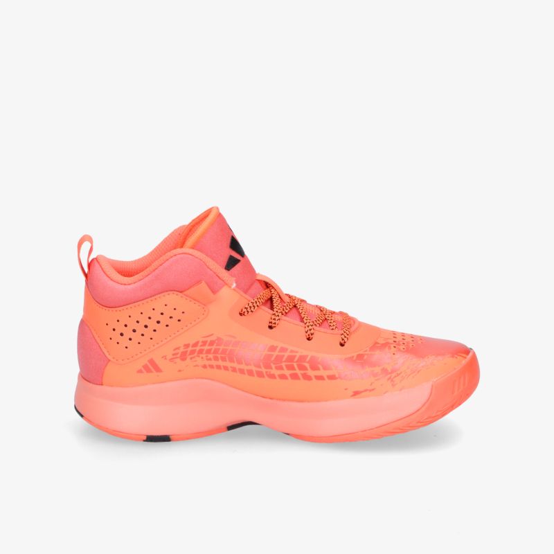 Lebhafter und sportlicher orangefarbener Schuh mit optimalem Tragekomfort und moderner Ästhetik.