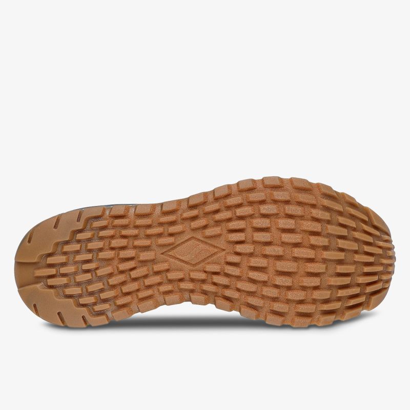 Detailaufnahme der robusten und rutschfesten Laufsohle mit griffigem Profil für sicheren Halt