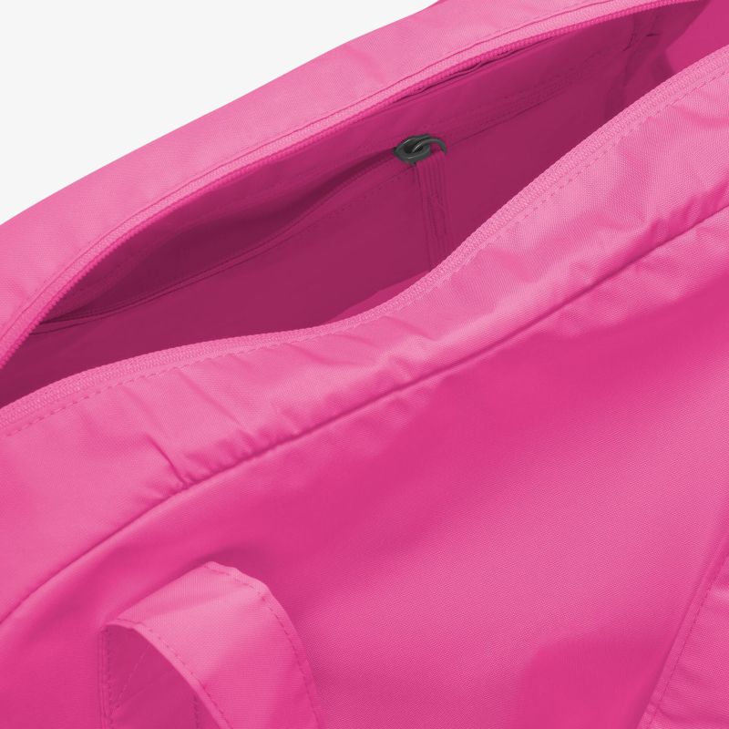 Stylische pinke Reisetasche aus robustem Material mit geräumigem Innenraum für vielseitige Nutzung.