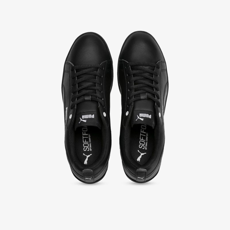 Elegante schwarze Sneaker mit weicher Sohle und zeitlosem Design für höchsten Tragekomfort und Stil.