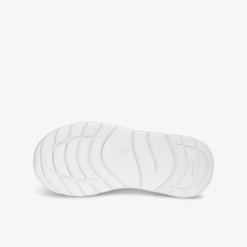 Weiße Sneaker-Sohle mit rutschfestem Design sorgt für optimalen Komfort und Langzeittragekomfort.