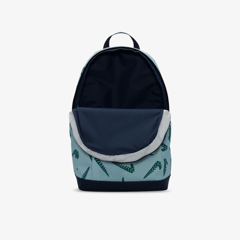 Moderner blauer Rucksack mit stilvollem Design und viel Stauraum.