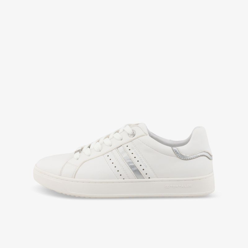 Moderner weißer Sneaker mit sportlichem Design und komfortabler Passform für vielseitigen Alltag