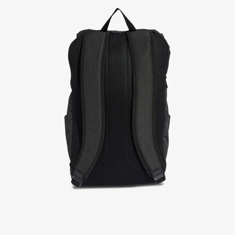 Schwarz gepolsterter Rucksack mit komfortablen Trägern für einfachen und bequemen Transport