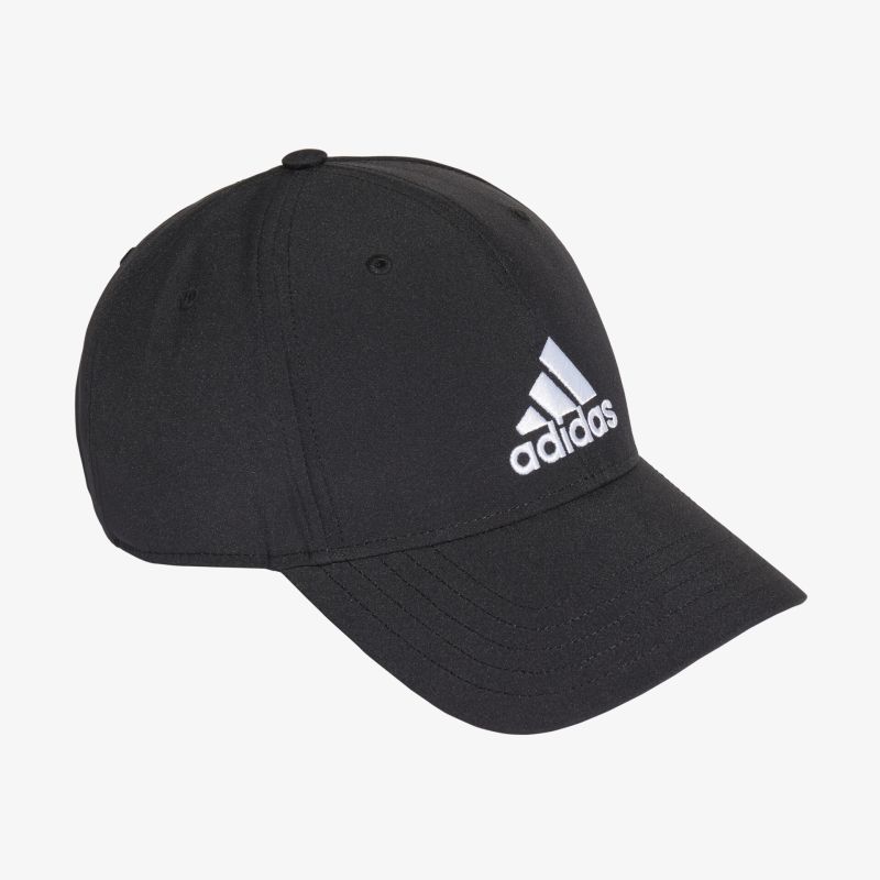Elegante schwarze Adidas-Kappe mit markantem Logo, ideal für Sport und Freizeit, sorgt für optimalen Komfort und Stil.