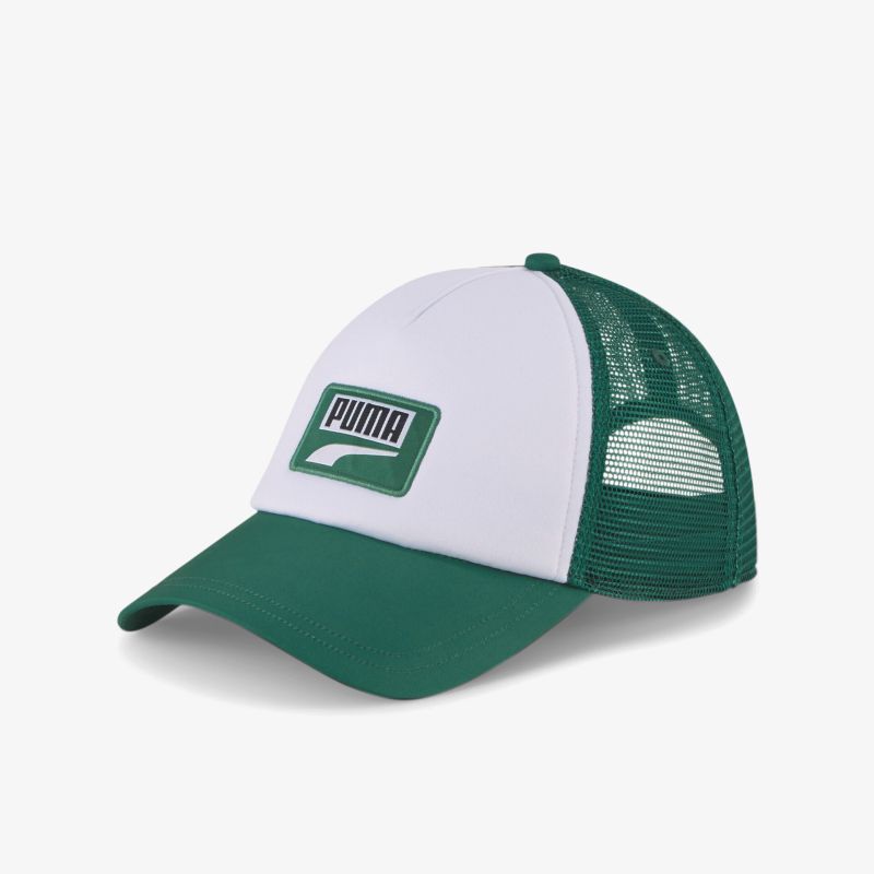 Stylische Cap mit Mesh-Design und Logo auf der Vorderseite, perfekte Passform und moderner Look.