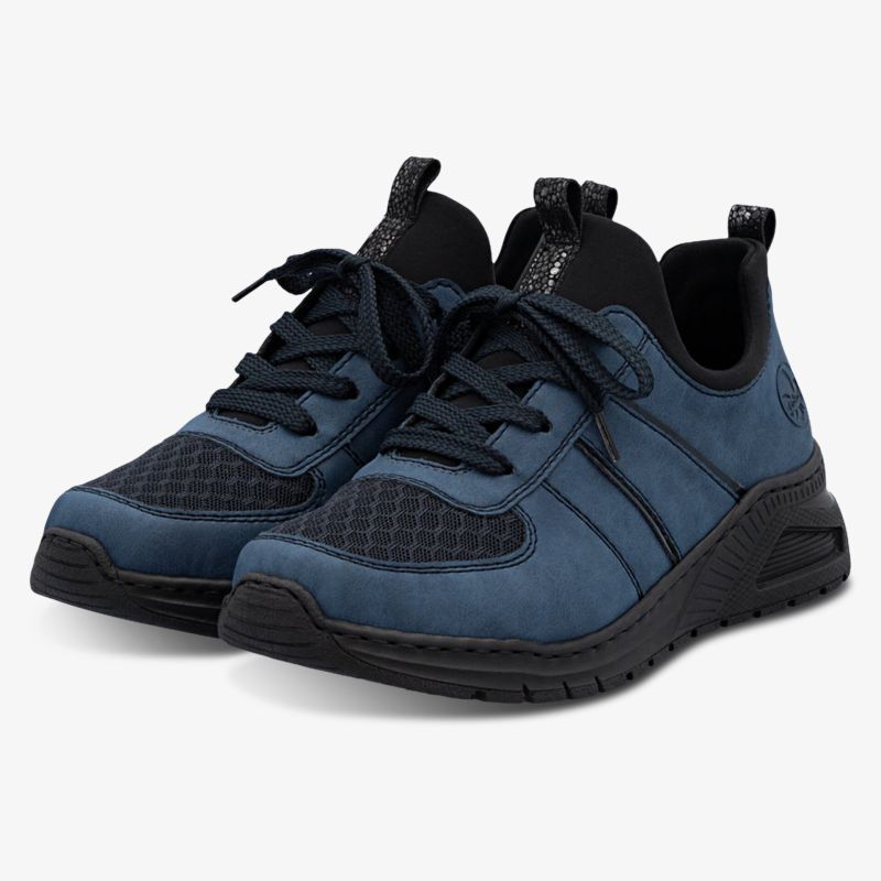 Sportliche dunkle Freizeitschuhe mit atmungsaktivem Material und rutschfester Sohle für optimalen Komfort