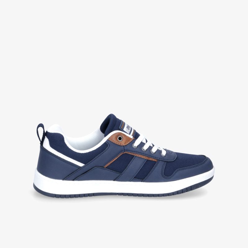 Moderner blauer Sneaker mit komfortabler Passform und stilvollem Design, perfekt für den täglichen Gebrauch.