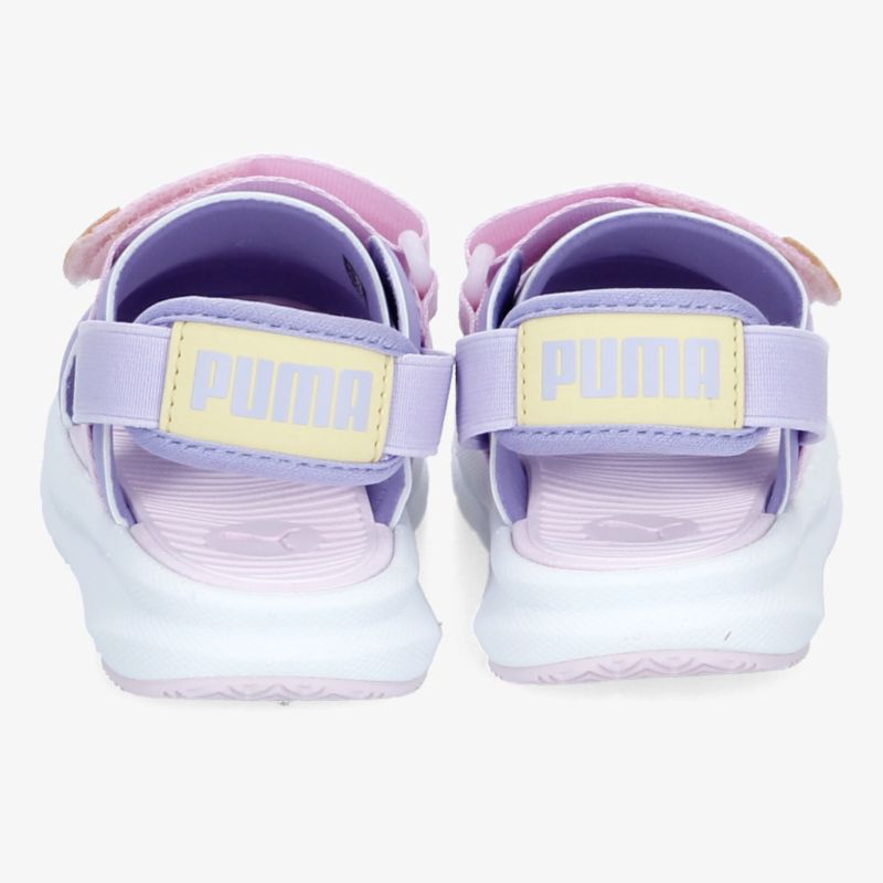 Stylische Puma Schuhe in Pastelltönen mit verstellbarem Riemen für optimalen Komfort und modischen Look.