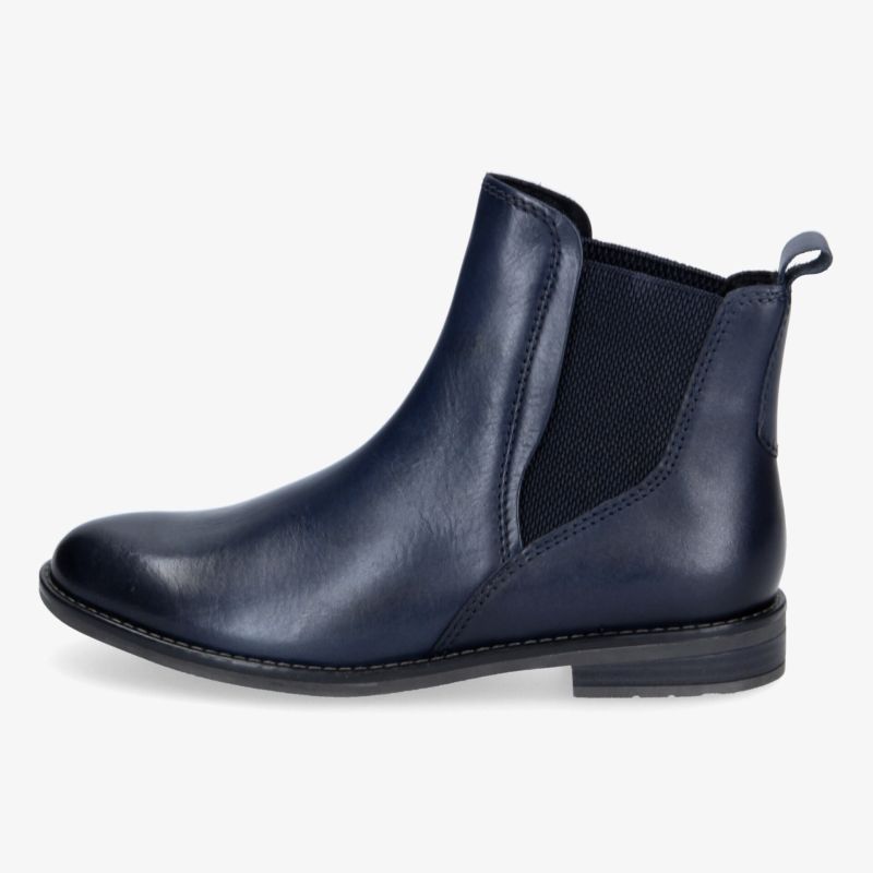 Eleganter dunkelblauer Chelsea Boot mit komfortabler Passform und modernem Design.