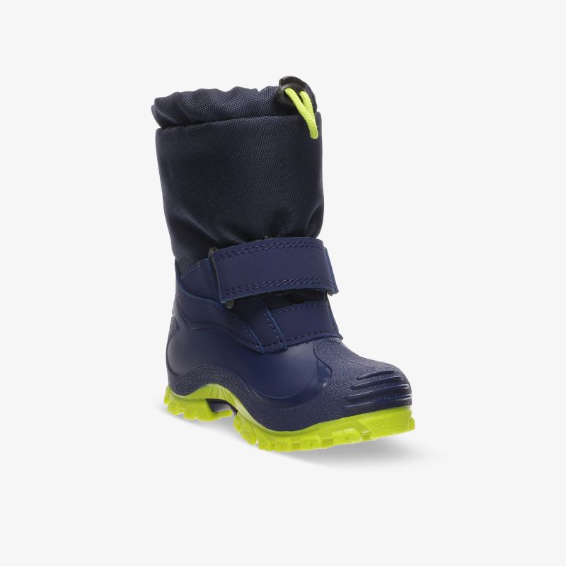 Robuster Winterstiefel mit wasserdichtem Design, rutschfestem Profil und praktischem Verschluss für optimalen Komfort.