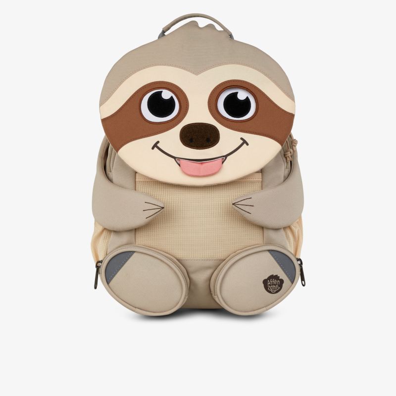 Süßer Kinderrucksack mit Tiermotiv und praktischen Fächern, ideal für den Alltag.