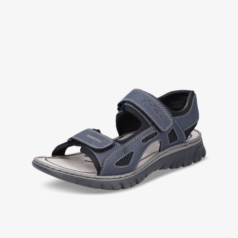 Leichte und komfortable Outdoor-Sandale mit verstellbarem Riemen und rutschfester Sohle für sportliche Aktivitäten.