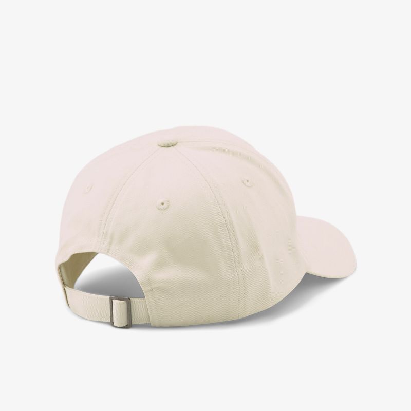 Beige Baseballcap mit verstellbarem Riemen, klassisches Design für vielseitigen Stil und Komfort.
