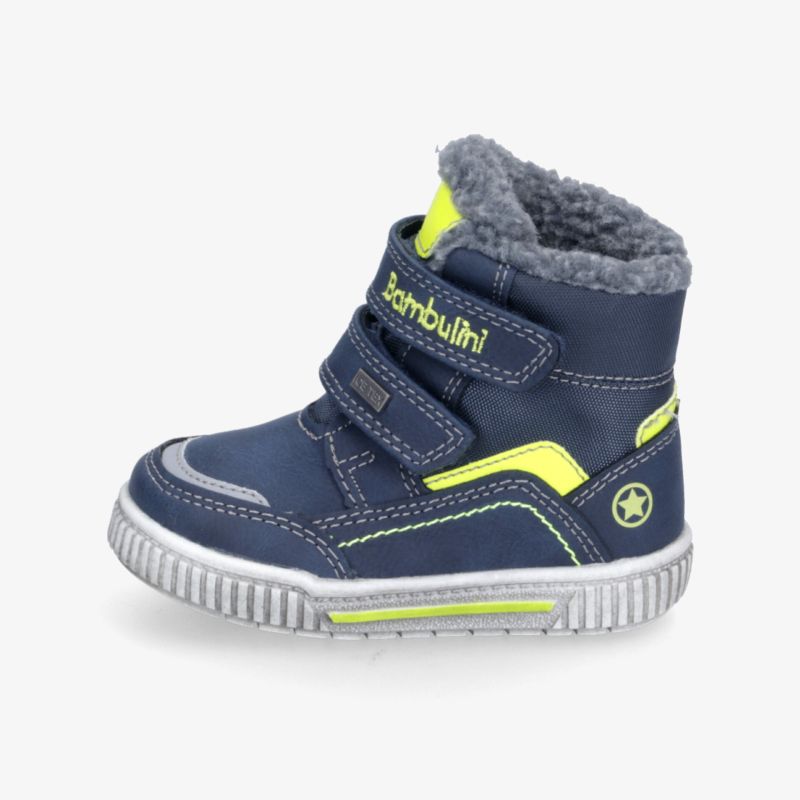 Warmer und stylischer Schuh mit Klettverschluss, ideal für kühle Tage. Komfort und robuste Sohle für sicheres Auftreten.