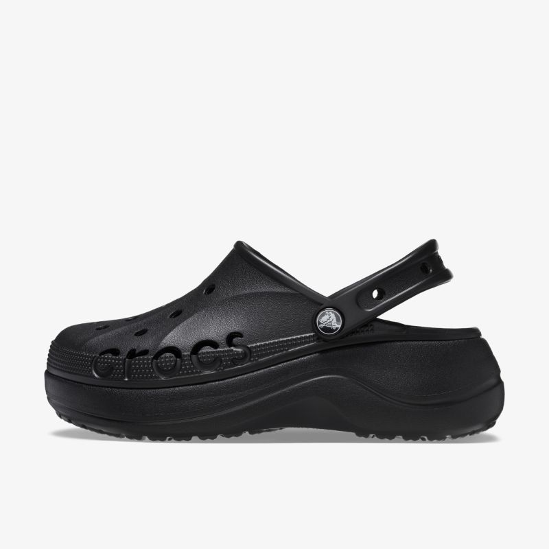 Schwarzer vielseitiger Clog mit rutschfester Sohle und ergonomischem Design, ideal für verschiedene Anlässe.