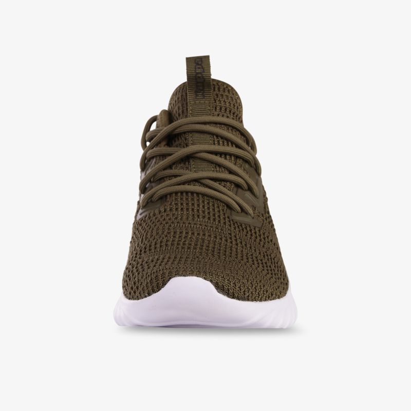 Moderner Schuh mit atmungsaktivem Obermaterial und rutschfester Sohle, perfekt für den täglichen Komfort.