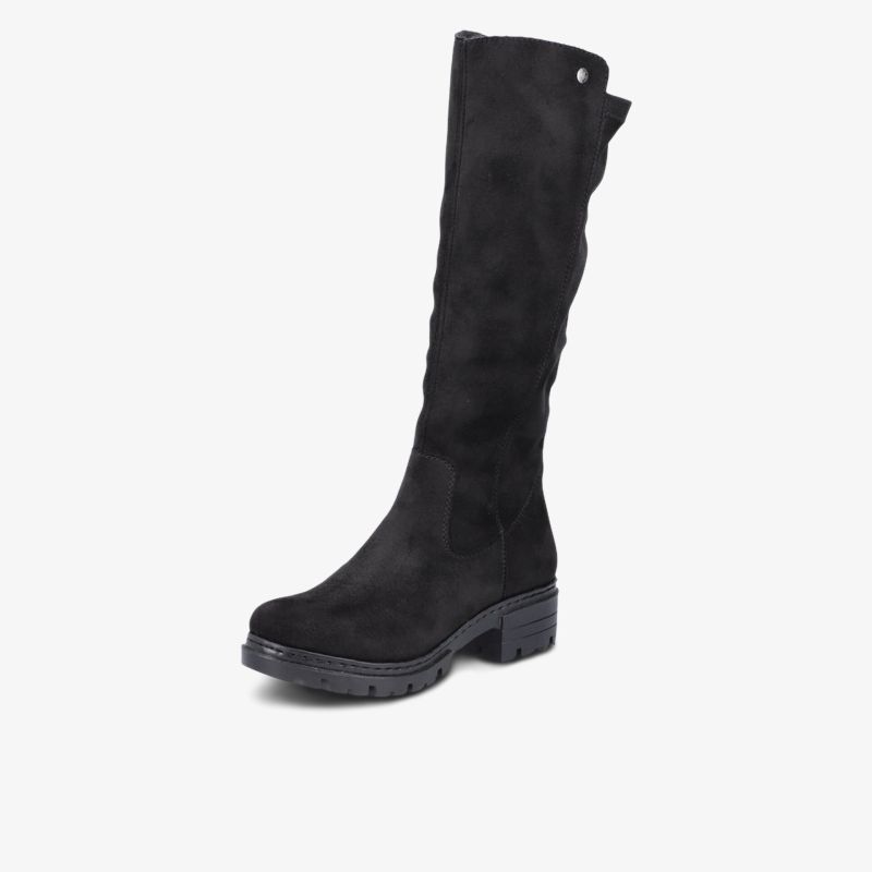 Moderner hoher Stiefel mit robuster, rutschfester Sohle für sicheren und komfortablen Halt