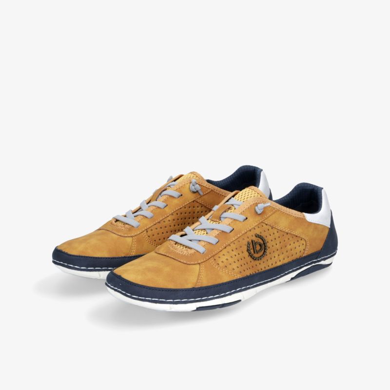 Stilvolle und komfortable Freizeitschuhe aus Leder mit rutschfester Sohle in trendigem Design.