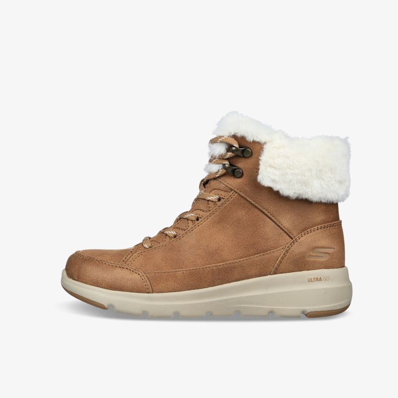 Robuste braune Winterstiefel mit weichem Futter und solider Sohle für Komfort und Stil in kalten Tagen.