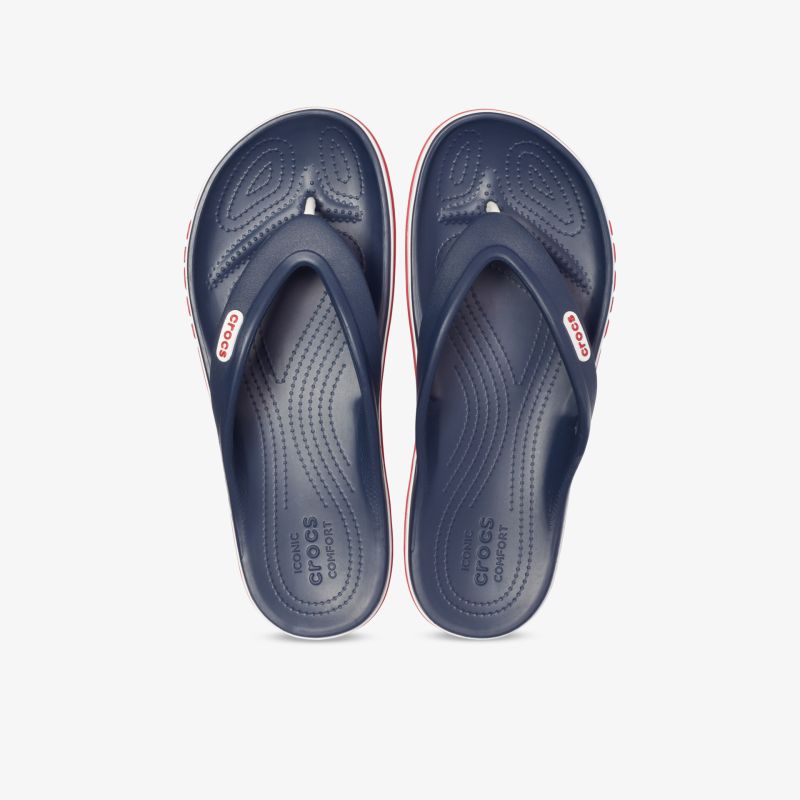 Marineblaue Badhafen Sandalen mit weichem Fußbett und rutschfester Sohle für hohen Tragekomfort