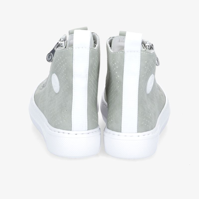 Stylische High-Top-Sneaker aus Leder-Optik mit strapazierfähiger Sohle und komfortabler Passform für urbanen Lifestyle.