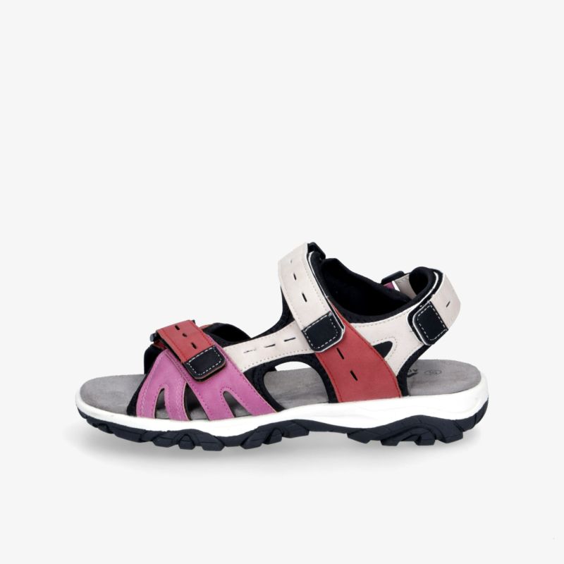 Bequeme Sandale mit verstellbaren Riemen, robuster rutschfester Sohle und atmungsaktivem Material für optimalen Tragekomfort