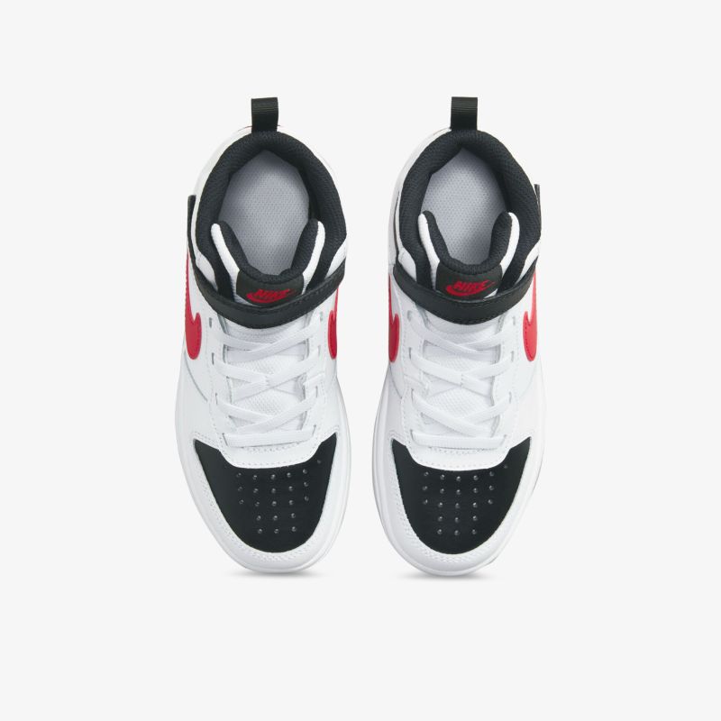 Moderne, bequeme Sneaker in Weiß mit roten Akzenten für sportlichen Look