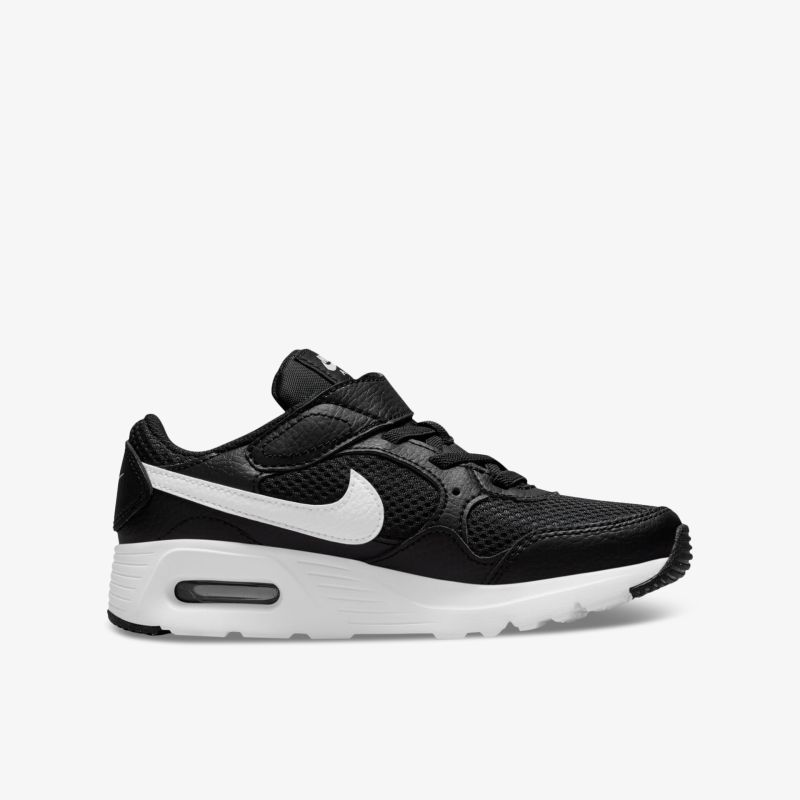 Moderner schwarzer Sneaker mit weißem Akzent und bequemer Sohle für sportlichen Komfort und vielseitigen Stil