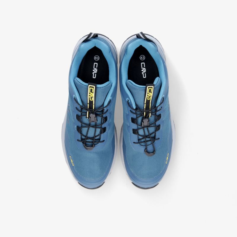 Leichte und atmungsaktive blaue Sportschuhe mit ergonomischem Design und optimalem Laufkomfort.