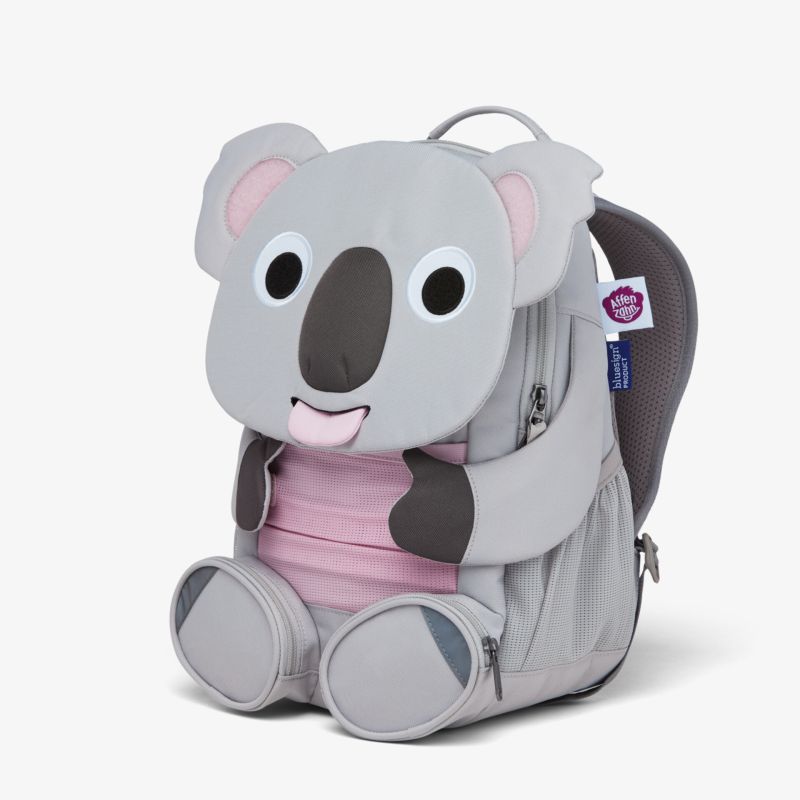 Niedlicher Koala-Rucksack für Kinder mit tierischem Design und praktischen Taschen.