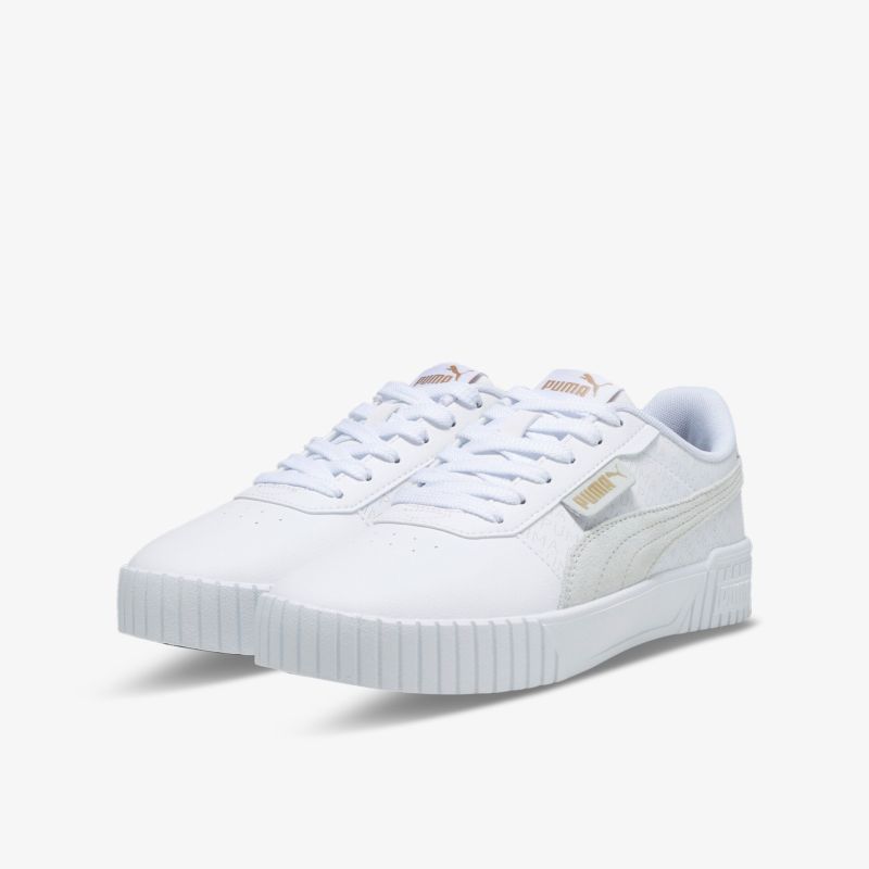 Moderner weißer Sneaker mit gepolstertem Fußbett und rutschfester Sohle für ultimativen Komfort und Stil.
