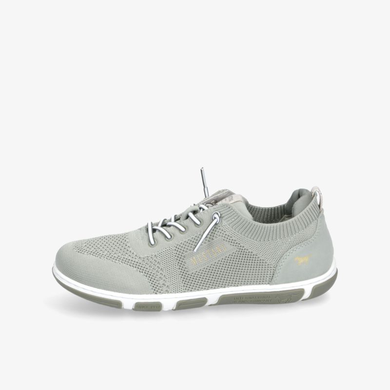 Leichter sportlicher Schuh mit atmungsaktivem Mesh, flexiblem Sohlenprofil und praktischem Reißverschluss