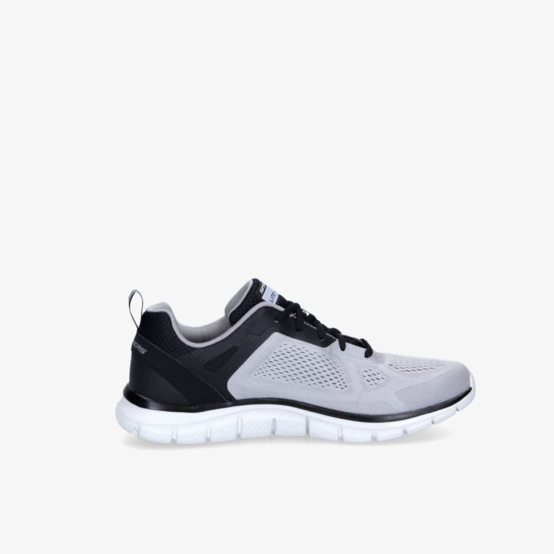 Leichter und bequemer Sneaker in Grau mit atmungsaktivem Design und rutschfester Sohle, ideal für sportliche Aktivitäten.