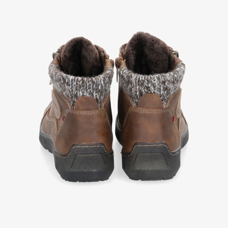 Warme Stiefel mit weichem Futter, robuster Sohle und stylischem Design