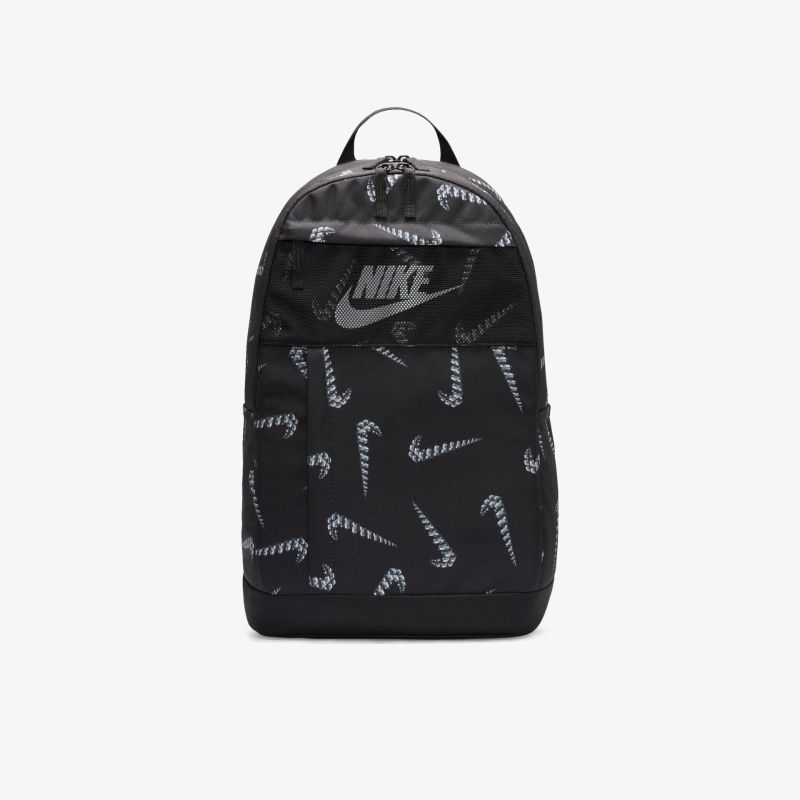 Stylischer schwarzer Rucksack mit Nike-Logo und modernem Design für vielseitige Nutzung im Alltag.
