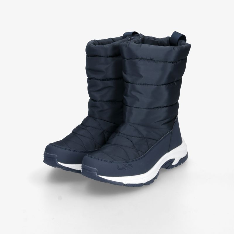 Robuste, warme und wetterfeste Winterstiefel mit gepolsterter Innenseite und rutschfester Sohle, ideal für kalte Tage